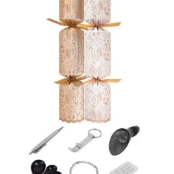 Deluxe Glitter Leaf Crackers - 13.5" (6pk)