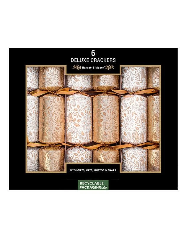 Deluxe Glitter Leaf Crackers - 13.5" (6pk) - Image 2