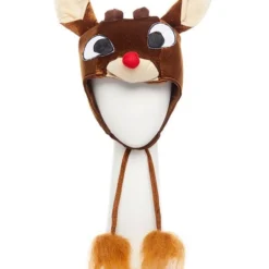 Plush Reindeer Hat