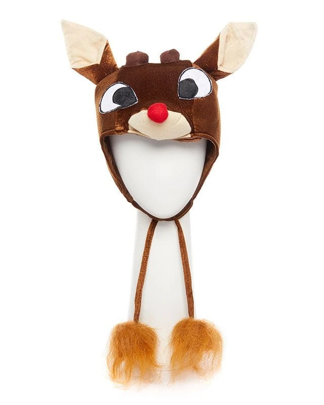 Plush Reindeer Hat
