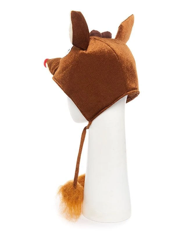 Plush Reindeer Hat - Image 3