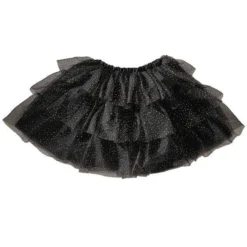 Sparkle Black & Gold Tiered Tutu 3-5 Years