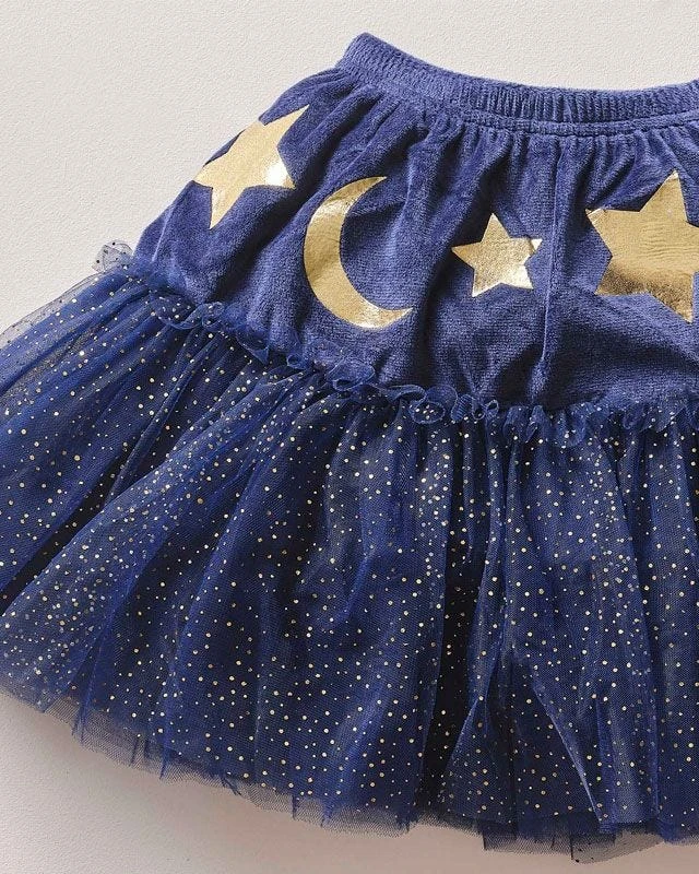 Wizardess Navy Tutu- 5-7 Years - Image 2