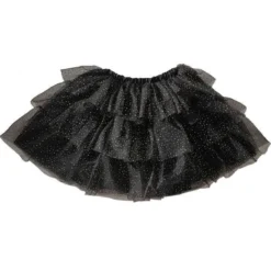 Sparkle Black & Gold Tiered Tutu - 5-7 Years