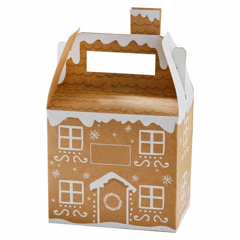 Customisable Gingerbread House Party Box (4pk) - Image 3