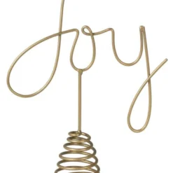 Metal Joy Tree Topper