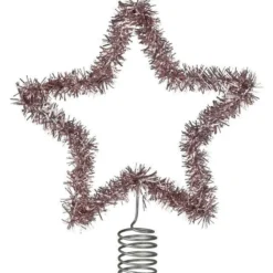 Tinsel Star Tree Topper
