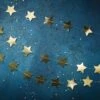 Gold Foiled Star Paper Garland - 5m