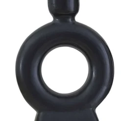 Round Ceramic Dinner Candle Holders (2pk)