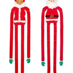 Mr & Mrs Claus Hanging Decorations (2pk)