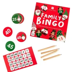 Christmas Family Bingo Game