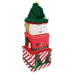Elf Extra Large Plush Stacking Boxes - 52cm