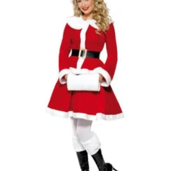 Deluxe Miss Santa - Adult Costume