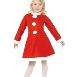 Miss Santa Dress - Child Costume