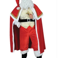 Super Deluxe Gold Santa Suit - Adult Costume