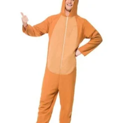 Reindeer Onesie - Adult Costume