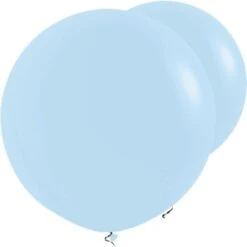 Pastel Matte Blue Balloons - 36" Latex (2pk)