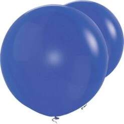 Royal Blue Giant Balloons - 36" Latex (2pk)