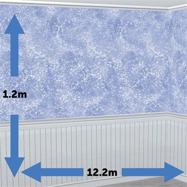 Snow Flurries Scene Setter - 12.2m