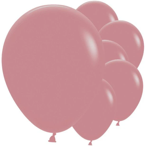 Fashion Rosewood Sempertex Latex Balloons - 18" (25pk)