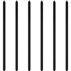 Black Modelling Balloons - 260 Latex (100pk)