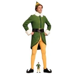 Buddy The Elf Classic Cardboard Cutout - 188cm X 77cm