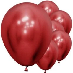 Reflex Red Balloons - 18" Latex (15pk)