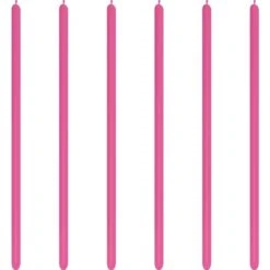 Fuchsia Modelling Balloons - 260 Latex (100pk)