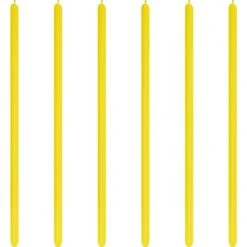 Yellow Modelling Balloons - 260 Latex (100pk)