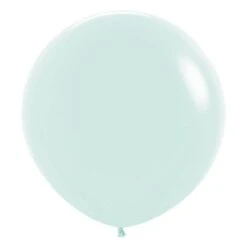 Pastel Matte Green Balloons - 24" Latex (3pk)