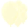 Pastel Matte Yellow Balloons - 12" Latex (50pk)