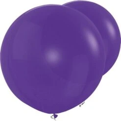 Violet Giant Balloons - 36" Latex (2pk)