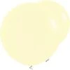 Pastel Matte Yellow Balloons - 36" Latex (2pk)