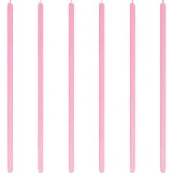 Pink Modelling Balloons - 260 Latex (100pk)