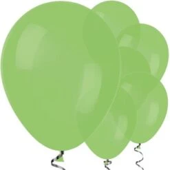 Lime Green Balloons - 12" Latex Balloons (50pk)