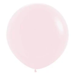 Pastel Matte Pink Balloons - 24" Latex (3pk)