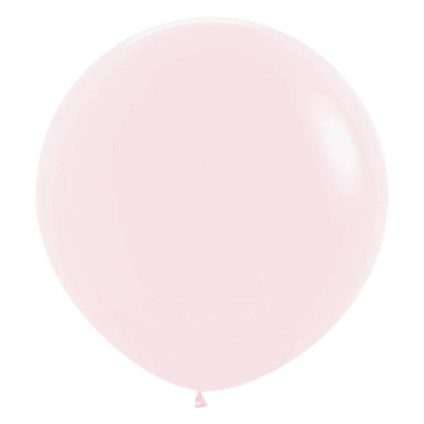 Pastel Matte Pink Balloons - 24" Latex (3pk)