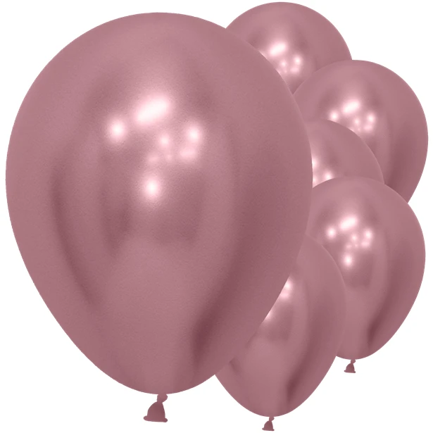 Pink Reflex Balloons - 12" Latex (50pk) - Image 2