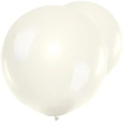 White Giant Balloons - 36" Latex (2pk)