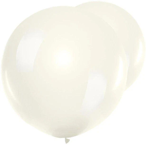 White Giant Balloons - 36" Latex (2pk)