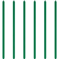Forest Green Modelling Balloons - 260 Latex (100pk)