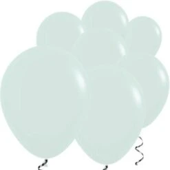 Pastel Matte Green Balloons - 5" Latex (100pk)