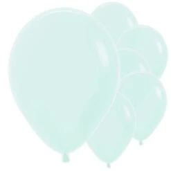 Pastel Matte Green Balloons - 12" Latex (50pk)