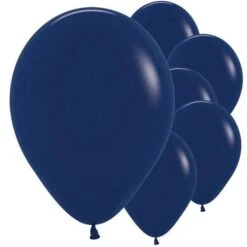 Navy Blue Balloons - 12" Latex (50pk)