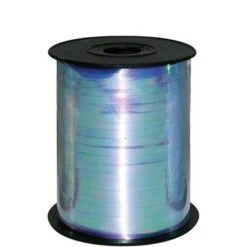 Iridescent Blue Curling Balloon Ribbon - 230m
