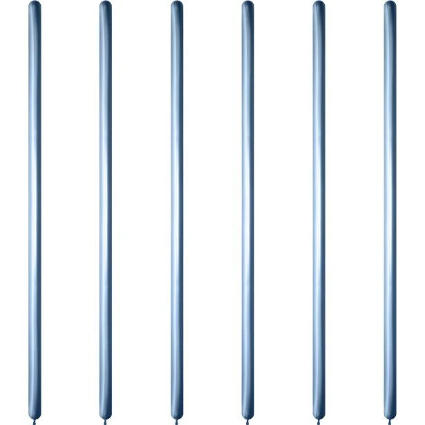 Blue Reflex Modelling Balloons - 260Q Latex (50pk)
