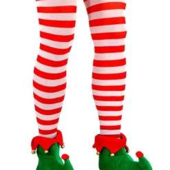 Red & White Tights - Adult Plus Size